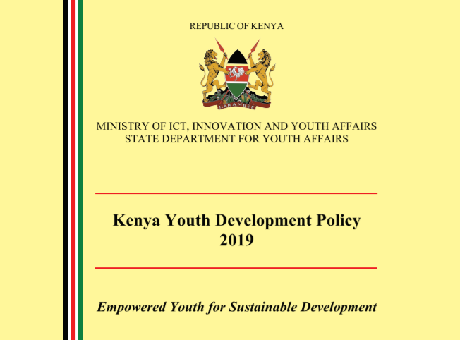 Kenya Youth Development Policy 2019